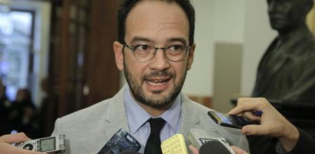 El portavoz del PSOE en el Congreso, Antonio Hernando