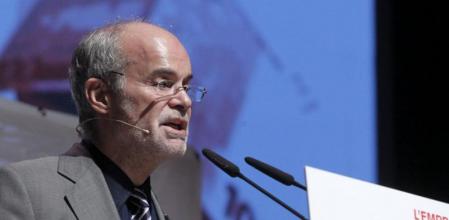 El exconseller Antoni Castells, en un foro empresarial