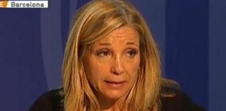 La vicepresidenta del Govern de Catalunya, Joana Ortega, durante una rueda de prensa