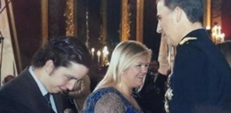 El llamado 'pequeño Nicolás', en la coronación del Rey Felipe VI