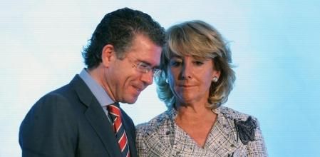 Francisco Granados junto a Esperanza Aguirre, en una imagen de archivo