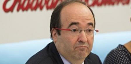 Miquel Iceta en la ejecutiva del PSC.