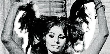 La actriz Sophia Loren