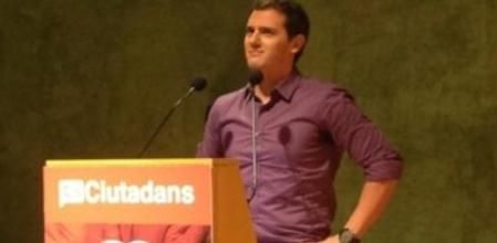 El líder de C's Albert Rivera, este 9N.