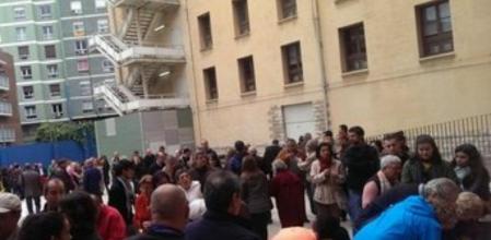 Alta participación en el 9N en la ciudad de Tarragona, con largas colas en puntos como el instituto Tarragona