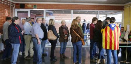 Ciudadanos partician en Barcelona en el 9N