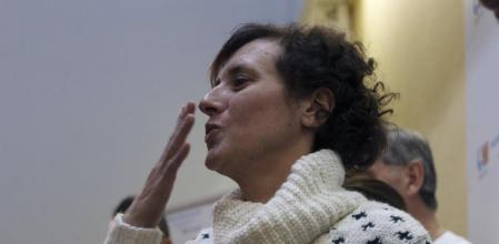 Teresa Romero, a su salida del hospital