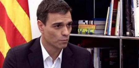 El líder del PSOE, Pedro Sánchez