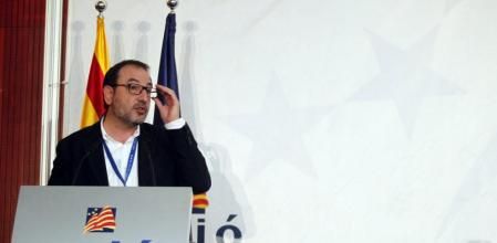 Espadaler, durante su alocución en el Consell Nacional de Unió.