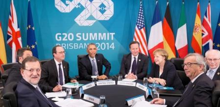 Mariano Rajoy ha participado en una reunión privada para hablar sobre el TTIP junto a Matteo Renzi, Francois Hollande, Barack Obama, David Cameron, Angela Merkel, Jean-Claude Juncker