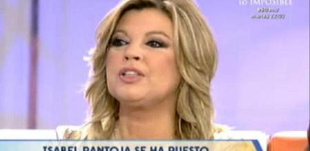 La tonadillera se puso en contacto con 'Qué tiempo tan feliz' para agradecer las palabras que José Luis Moreno estaba teniendo con ella, y para despedirse de su público