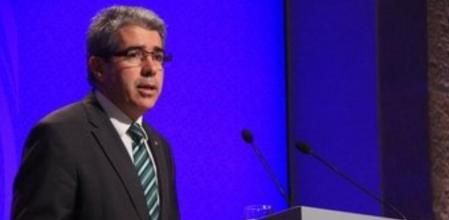 El portavoz del Govern, Francesc Homs, en rueda de prensa posterior al Consell Executiu.