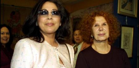 Isabel Pantoja, junto a la duquesa de Alba