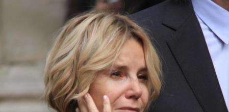 Eugenia Martínez de Irujo, en el funeral de su madre