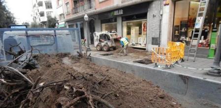 Imagen de los trabajos que han arrancado esta semana