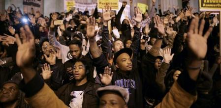 Un grupo de ciudadanos de Washington DC, a grito de 
