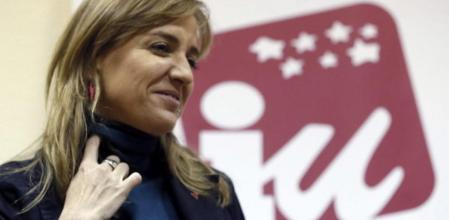 Tania Sánchez, candidata de Izquierda Unida a la Comunidad