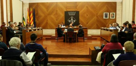 Imagen de la sesión del Pleno celebrada este martes