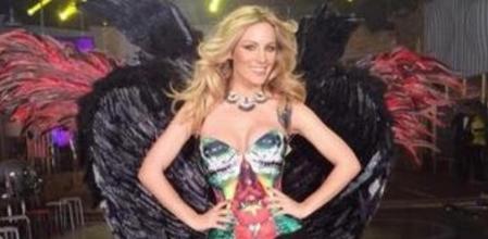Edurne vestida de ángel de Victoria's Secret