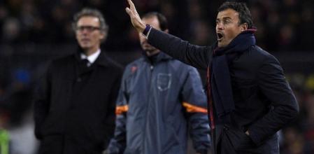 Luis Enrique le ganó la partida a Blanc en el Camp Nou