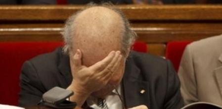 El conseller de Economia de la Generalitat, Andreu Mas-Colell, en la sesión de control al Govern de este miércoles