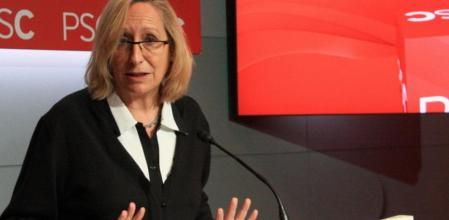 Assumpta Escarp, en rueda de prensa