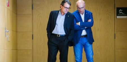Conversación entre Artur Mas y Josep Antoni Duran i Lleida