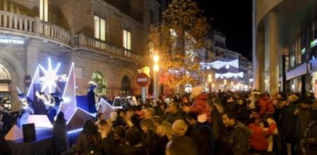 La cabalgata de Reyes del año 2014 en Manresa