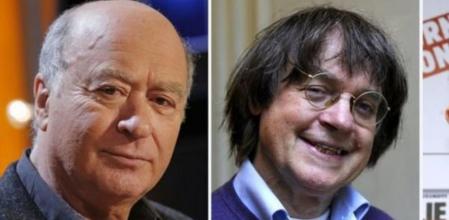 Dibujantes del 'Charlie Hebdo' fallecidos en el atentado: WolinsKi, Cabu, Charb (Stéphane Charbonnier), que es el director, y Tignous