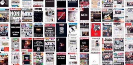 La prensa mundial dedica, mayoritariamente, sus portadas al atentado contra la revista satírica Charlie Hebdo