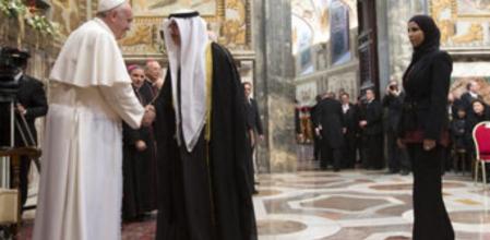 El Papa Francisco recibe a los embajadores en el Vaticano