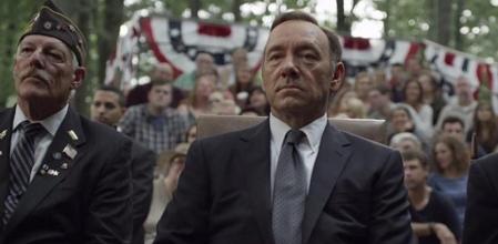 Kevin Spacey ganó el Globo de Oro por su papel en 'House of cards'.