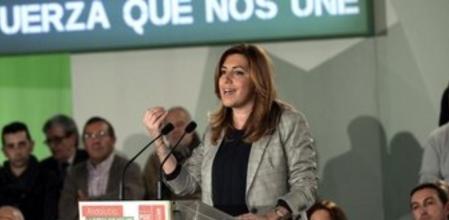 La presidenta de la Junta de Andalucía y secretaria general del PSOE-A, Susana Díaz, participa en el acto de presentación de la candidatura de la socialista Isabel Ambrosio a la Alcaldía de Córdoba.