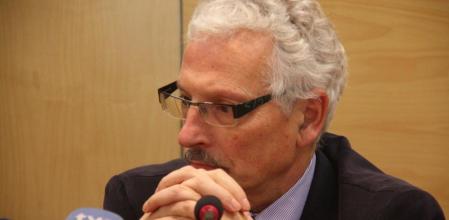 El juez Santiago Vidal, fotografiado en un acto en Girona