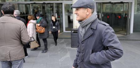 Pere Pujol Ferrusola, hijo de Jordi Pujol, abandona la Ciudad de la Justicia de Barcelona tras declarar, junto a sus hermanas Marta y Mireia