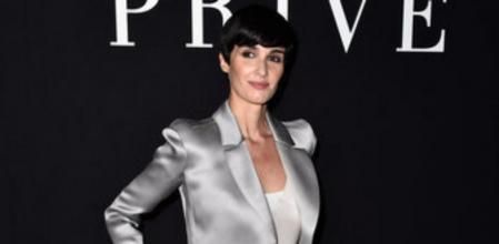 Paz Vega asistió al desfile de Giorgio Armani Prive en la semana de la Alta Costura de París