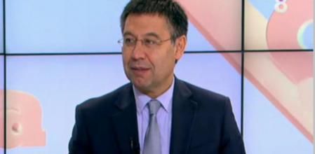 Bartomeu en el programa 8 aldia de 8TV con Josep Cuní