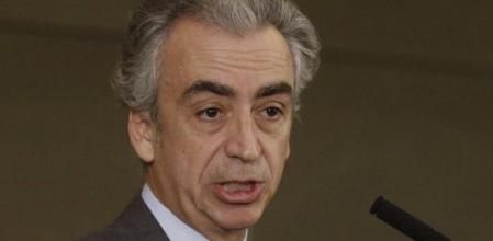 El secretario de Estado de Hacienda, Miguel Ferre, durante su intervención en Madrid en la Tertulia Social de Economía 'Entorno Empresarial'