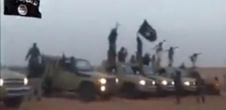 Captura de pantalla del vídeo del EI en Naufaliya.