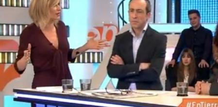 La bronca de Alejandro Cao en 'Espejo Público' tras defender al régimen de Corea del Norte