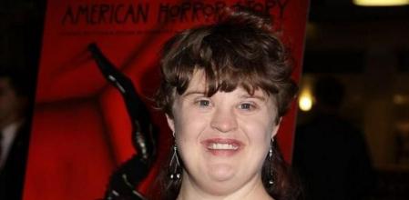 La actriz Jamie Brewer en la premiere de la serie 'American Horror Story'.