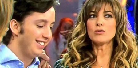 Mariló Montero y el 'pequeño Nicolás' cuando se conocieron en Telecinco