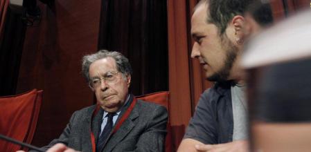 Francesc Cabana, cuñado de Jordi Pujol, durante su comparecencia en la comisión sobre el fraude fiscal en el Parlament