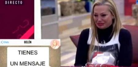 Belén Esteban recibe su sorpresa de San Valentín