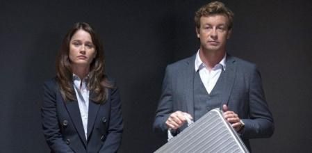 Robin Tunney y Simon Baker protagonizan 'El Mentalista'.