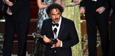 Iñárritu recoge su Oscar 2015