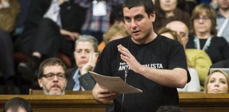 El diputado de la CUP, Quim Arrufat