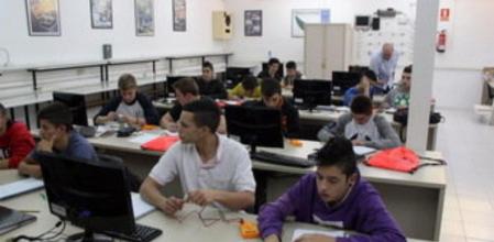 Imagen de archivo de un aula del Instituto Comte de Rius de Tarragona