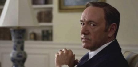 Kevin Spacey es Frank Underwood en 'House of cards'.