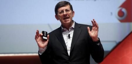 Vittorio Colao, consejero delegado de Vodafone, durante su participación en la keynote sobre innovación en el Mobile World Congress de Barcelona